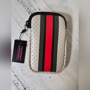 HAUTE SHORE  Faux Leather Card Coin Wallet Pouch Zip